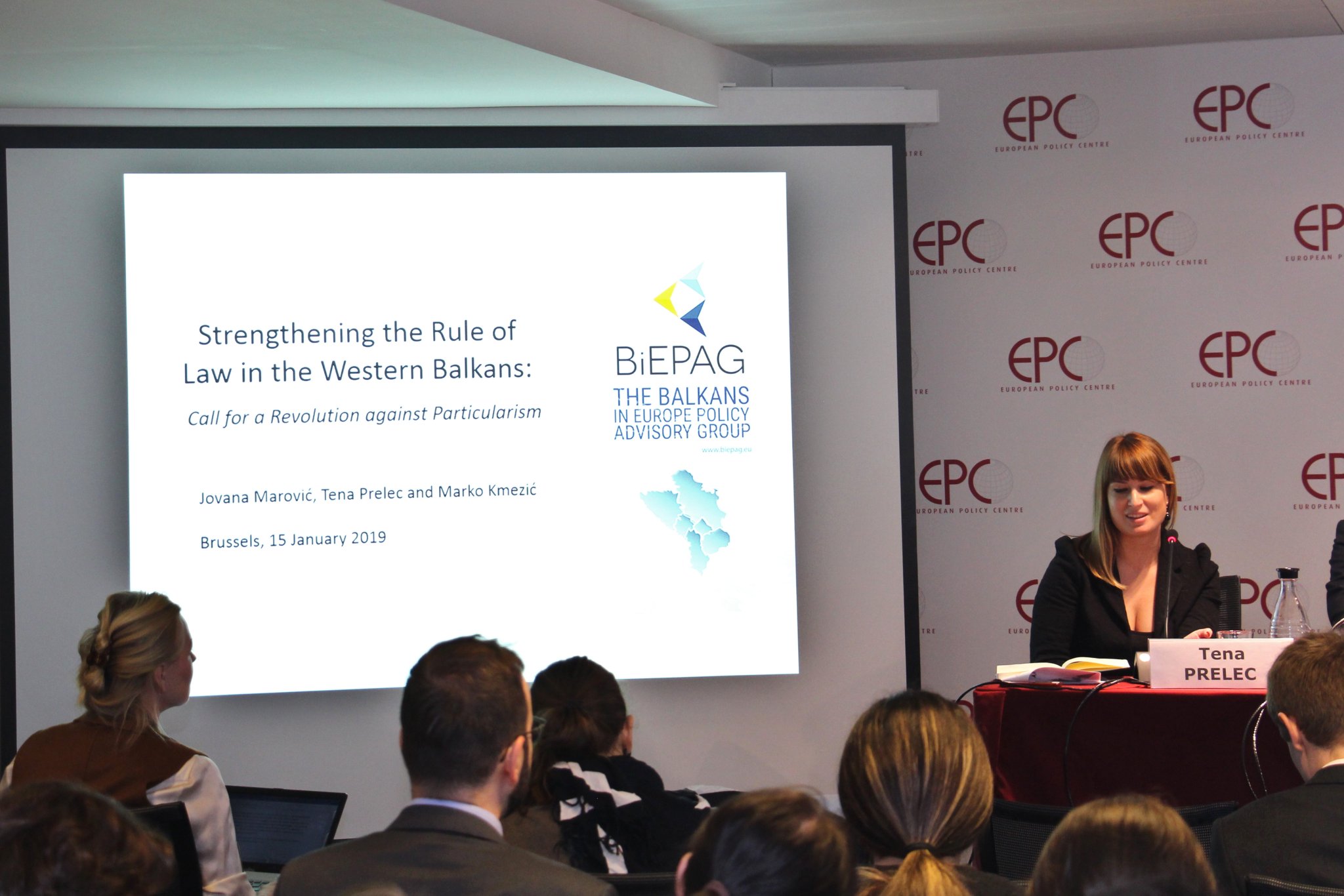 BiEPAG policy study on the rule of law in the Western Balkans presented in Brussels