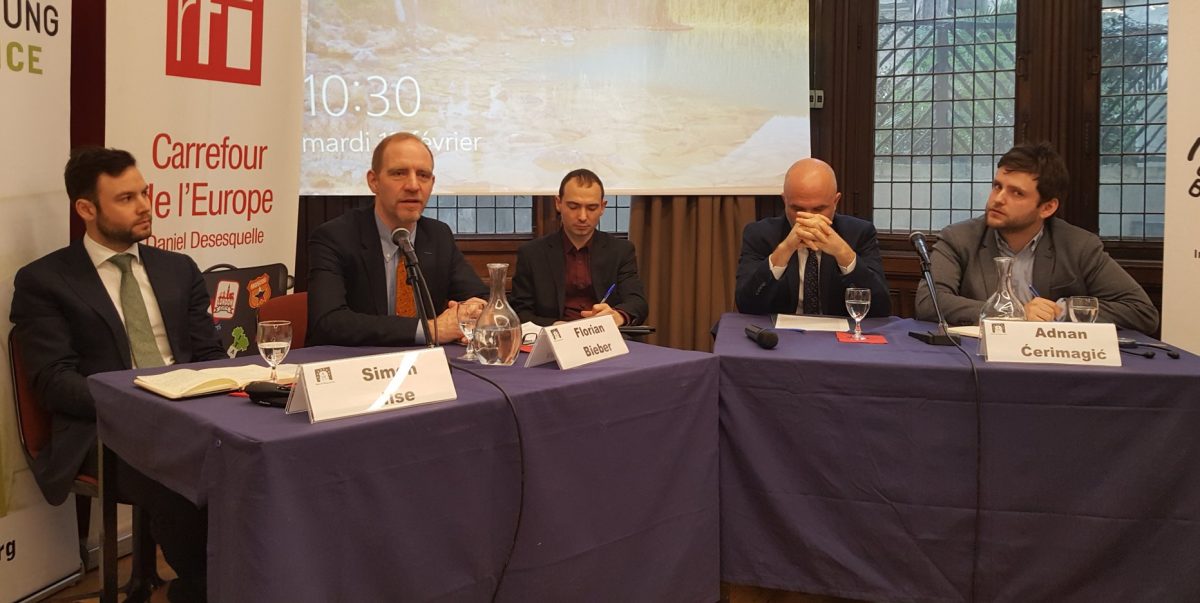 Conference “EU-Western Balkans: 20 years of staring at each other”, Paris, February, 12-13, 2019